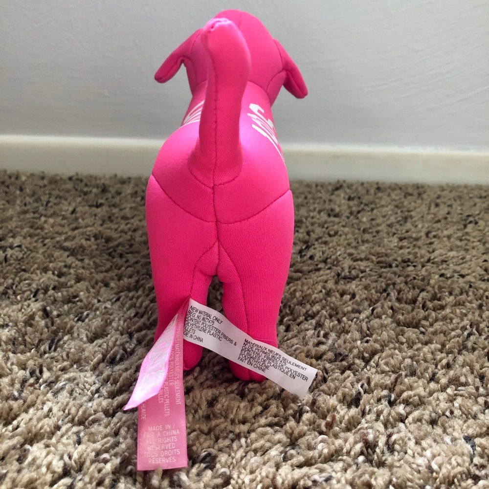 Victoria’s Secret Pink “1986” Mini Dog Hot Pink - Picture 4 of 6